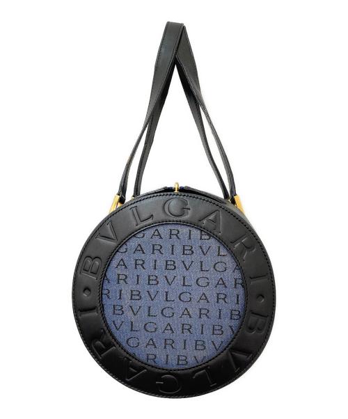 BVLGARI（ブルガリ）BVLGARI (ブルガリ) ロゴマニア ビーゼロワン ハンドバッグ インディゴの古着・服飾アイテム
