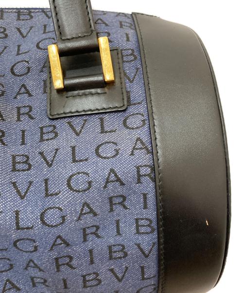 BVLGARI（ブルガリ）BVLGARI (ブルガリ) ロゴマニア ビーゼロワン ハンドバッグ インディゴの古着・服飾アイテム