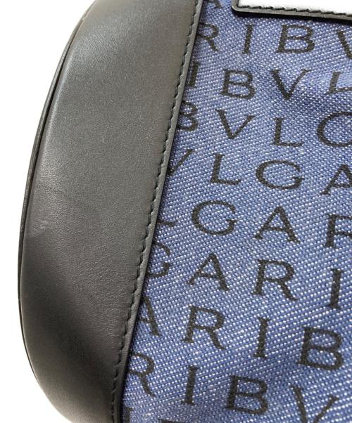 BVLGARI（ブルガリ）BVLGARI (ブルガリ) ロゴマニア ビーゼロワン ハンドバッグ インディゴの古着・服飾アイテム