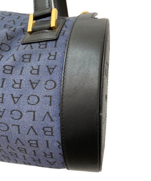 BVLGARI（ブルガリ）BVLGARI (ブルガリ) ロゴマニア ビーゼロワン ハンドバッグ インディゴの古着・服飾アイテム
