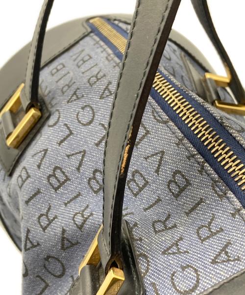 BVLGARI（ブルガリ）BVLGARI (ブルガリ) ロゴマニア ビーゼロワン ハンドバッグ インディゴの古着・服飾アイテム