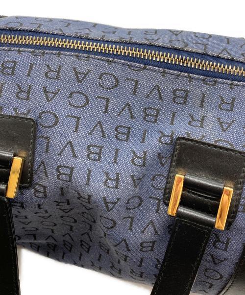 BVLGARI（ブルガリ）BVLGARI (ブルガリ) ロゴマニア ビーゼロワン ハンドバッグ インディゴの古着・服飾アイテム