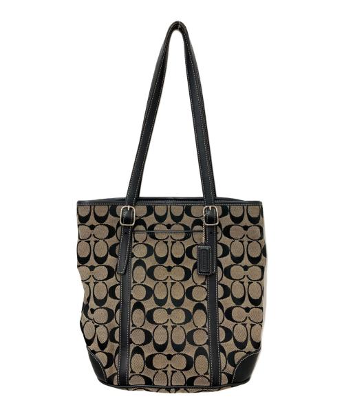 COACH（コーチ）COACH (コーチ) ハンドバッグ ブラックの古着・服飾アイテム