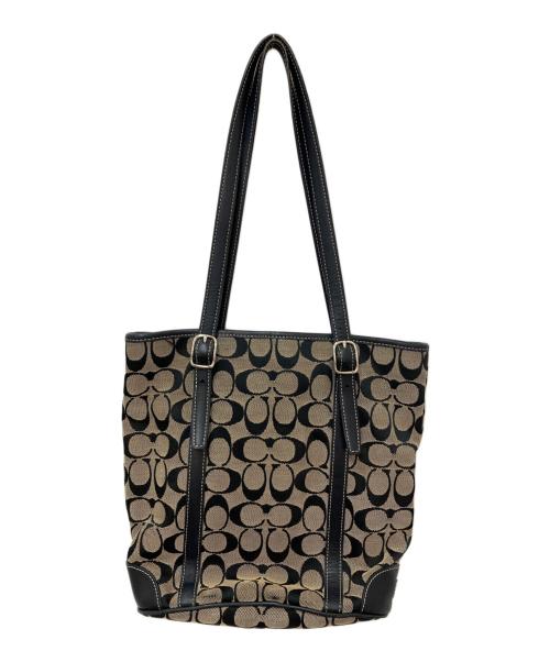 COACH（コーチ）COACH (コーチ) ハンドバッグ ブラックの古着・服飾アイテム