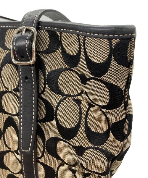 COACH（コーチ）COACH (コーチ) ハンドバッグ ブラックの古着・服飾アイテム