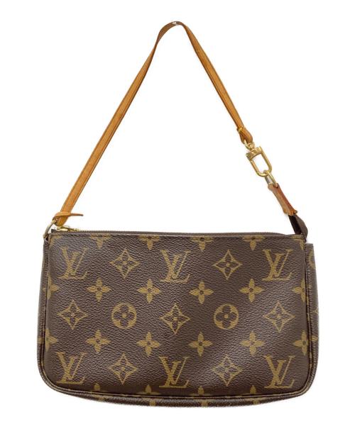 LOUIS VUITTON（ルイ ヴィトン）LOUIS VUITTON (ルイ ヴィトン) ショルダーポーチ　ポシェット・アクセソワール　モノグラム ブラウンの古着・服飾アイテム