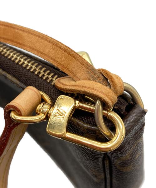 LOUIS VUITTON（ルイ ヴィトン）LOUIS VUITTON (ルイ ヴィトン) ショルダーポーチ　ポシェット・アクセソワール　モノグラム ブラウンの古着・服飾アイテム