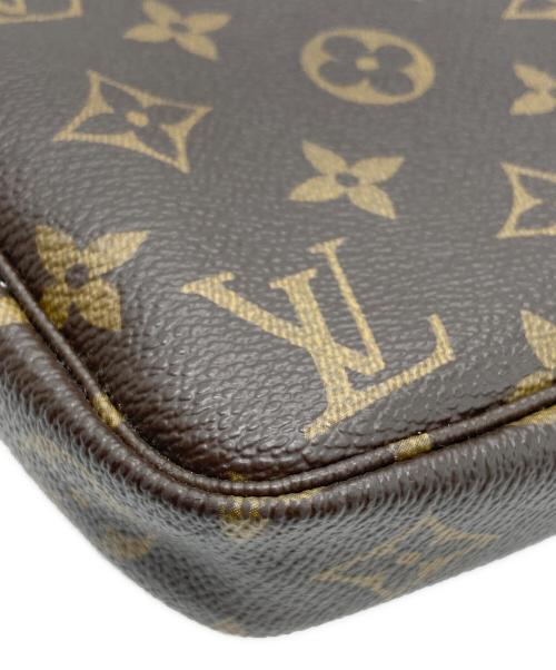 LOUIS VUITTON（ルイ ヴィトン）LOUIS VUITTON (ルイ ヴィトン) ショルダーポーチ　ポシェット・アクセソワール　モノグラム ブラウンの古着・服飾アイテム