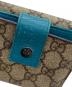 中古・古着 GUCCI (グッチ) 2つ折り財布 ブラウン：7000円