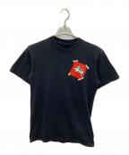stussyステューシー）の古着「プリントTシャツ」｜ネイビー