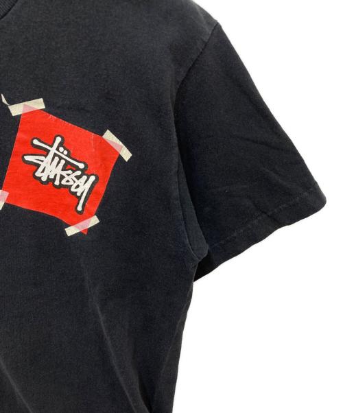 stussy（ステューシー）stussy (ステューシー) プリントTシャツ ネイビー サイズ:Ｍの古着・服飾アイテム