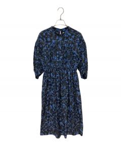 中古・古着通販】BALLSEY (ボールジィ) 花柄シアーワンピース グレー