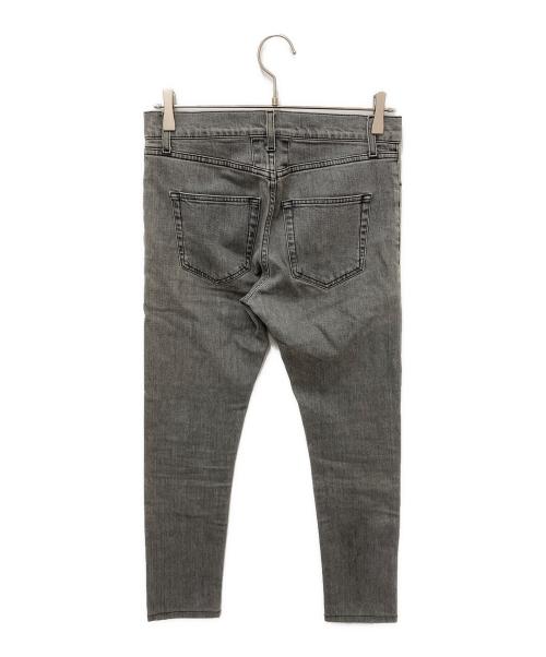 Saint Laurent Paris（サンローランパリ）Saint Laurent Paris (サンローランパリ) ウォッシュ加工スキニーデニムパンツ グレー サイズ:27の古着・服飾アイテム