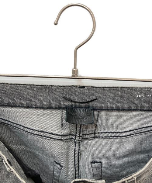 Saint Laurent Paris（サンローランパリ）Saint Laurent Paris (サンローランパリ) ウォッシュ加工スキニーデニムパンツ グレー サイズ:27の古着・服飾アイテム
