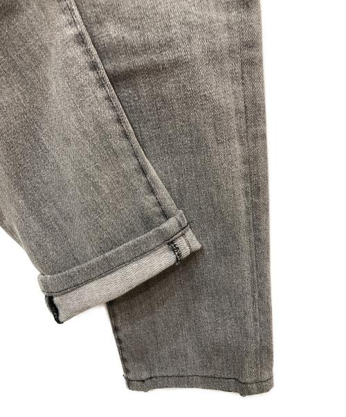Saint Laurent Paris（サンローランパリ）Saint Laurent Paris (サンローランパリ) ウォッシュ加工スキニーデニムパンツ グレー サイズ:27の古着・服飾アイテム