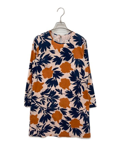 marimekko（マリメッコ）marimekko (マリメッコ) 総柄ワンピース ピンク サイズ:34の古着・服飾アイテム