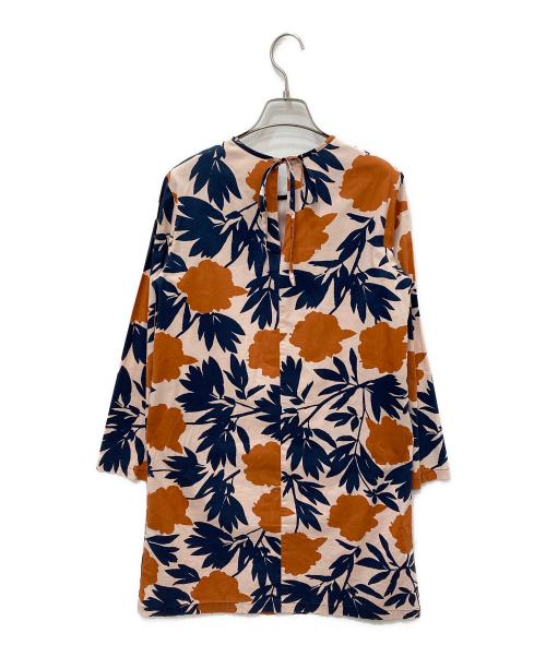 marimekko（マリメッコ）marimekko (マリメッコ) 総柄ワンピース ピンク サイズ:34の古着・服飾アイテム