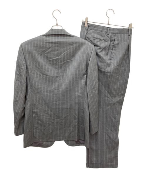 Aquascutum（アクアスキュータム）Aquascutum (アクアスキュータム) ウールシルク2Bセットアップスーツ グレー サイズ: 94A6の古着・服飾アイテム
