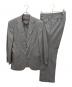 Aquascutum（アクアスキュータム）の古着「ウールシルク2Bセットアップスーツ」｜グレー