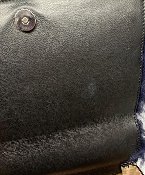 Vivienne Westwood（ヴィヴィアンウエストウッド）Vivienne Westwood (ヴィヴィアンウエストウッド) ハンドバッグ ネイビー×ブラックの古着・服飾アイテム