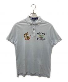 POLO RALPH LAUREN（ポロ・ラルフローレン）の古着「ポロシャツ」｜スカイブルー