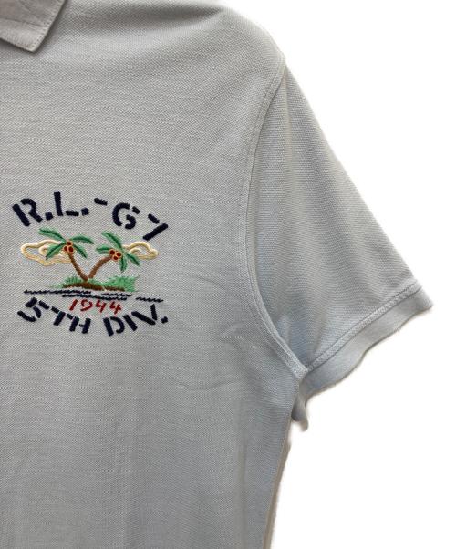POLO RALPH LAUREN（ポロ・ラルフローレン）POLO RALPH LAUREN (ポロ・ラルフローレン) ポロシャツ スカイブルー サイズ:Mの古着・服飾アイテム