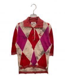 Vivienne Westwood ANGLOMANIA（ヴィヴィアンウエストウッドアングロマニア）の古着「ポロシャツ」｜ピンク