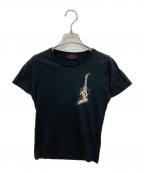 Hysteric Glamourヒステリックグラマー）の古着「ギターガールTシャツ」｜ブラック