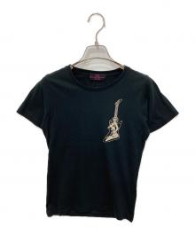 Hysteric Glamour（ヒステリックグラマー）の古着「ギターガールTシャツ」｜ブラック