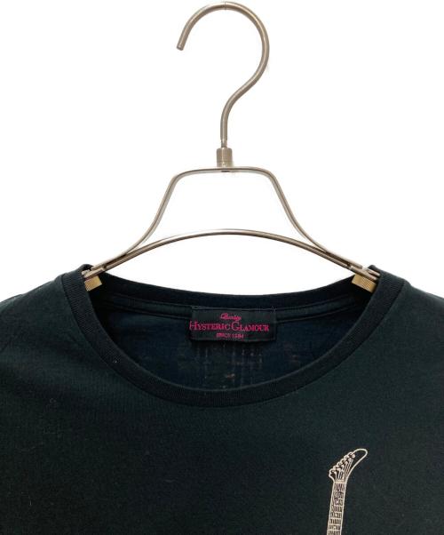 Hysteric Glamour（ヒステリックグラマー）Hysteric Glamour (ヒステリックグラマー) ギターガールTシャツ ブラック サイズ:FREEの古着・服飾アイテム