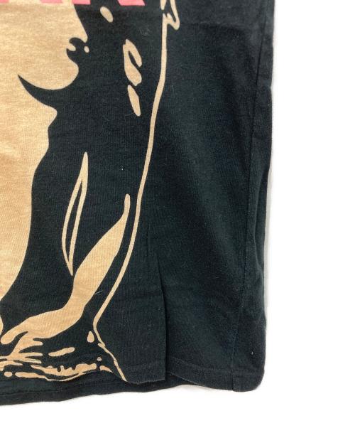 Hysteric Glamour（ヒステリックグラマー）Hysteric Glamour (ヒステリックグラマー) プリントTシャツ ブラック サイズ:FREEの古着・服飾アイテム