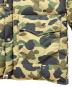 中古・古着 BAPE BY A BATHING APE (ベイプバイアベイシングエイプ) 迷彩ダウンジャケット カーキ サイズ:L：25000円