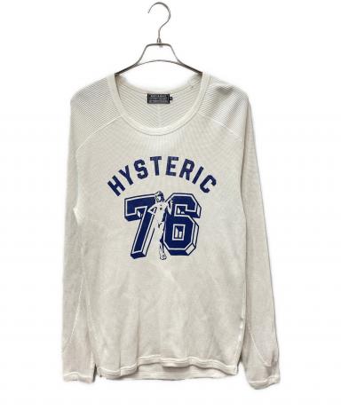 ヒステリックグラマー「新品」人気完売かっこいいカットソー 中古・古着通販】Hysteric Glamour (ヒステリックグラマー) NUMBER 76