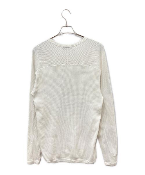 Hysteric Glamour（ヒステリックグラマー）Hysteric Glamour (ヒステリックグラマー) NUMBER 76 Tシャツ　ロンT ホワイト サイズ:XLの古着・服飾アイテム