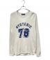 Hysteric Glamour（ヒステリックグラマー）の古着「NUMBER 76 Tシャツ　ロンT」｜ホワイト