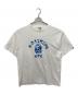 A BATHING APE（アベイシングエイプ）の古着「ABC CAMO COLLEGE TEE」｜ホワイト