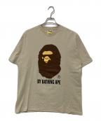 A BATHING APEアベイシングエイプ）の古着「プリントTシャツ」｜ベージュ