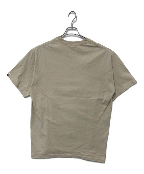 A BATHING APE（アベイシングエイプ）A BATHING APE (アベイシングエイプ) プリントTシャツ ベージュ サイズ:2XLの古着・服飾アイテム