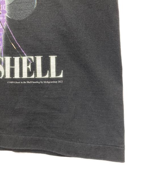 meltgear（メルトギア）meltgear (メルトギア) プリントTシャツ ブラック サイズ:XLの古着・服飾アイテム
