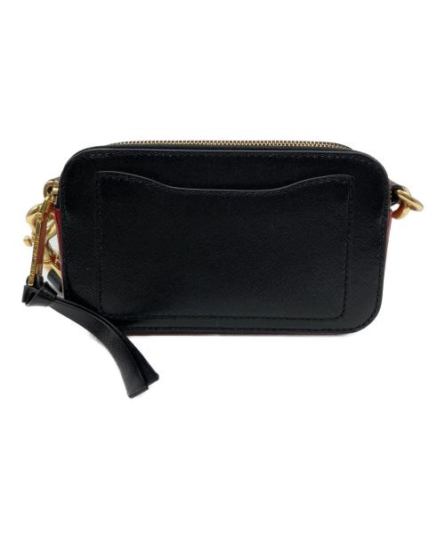 MARC JACOBS（マークジェイコブス）MARC JACOBS (マークジェイコブス) Snapshot カラーブロックカメラバッグ ブラックの古着・服飾アイテム