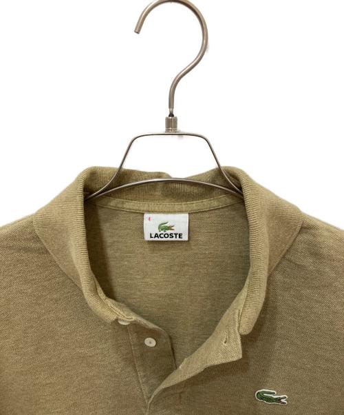 LACOSTE（ラコステ）LACOSTE (ラコステ) ポロシャツ ブラウン サイズ:4の古着・服飾アイテム
