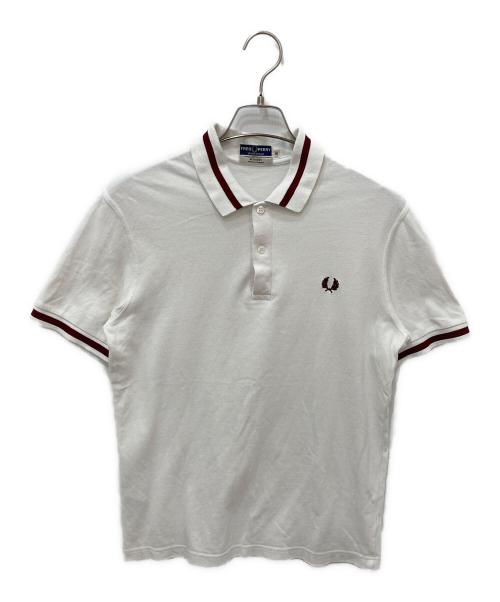 FRED PERRY（フレッドペリー）FRED PERRY (フレッドペリー) ポロシャツ ホワイト サイズ:38の古着・服飾アイテム