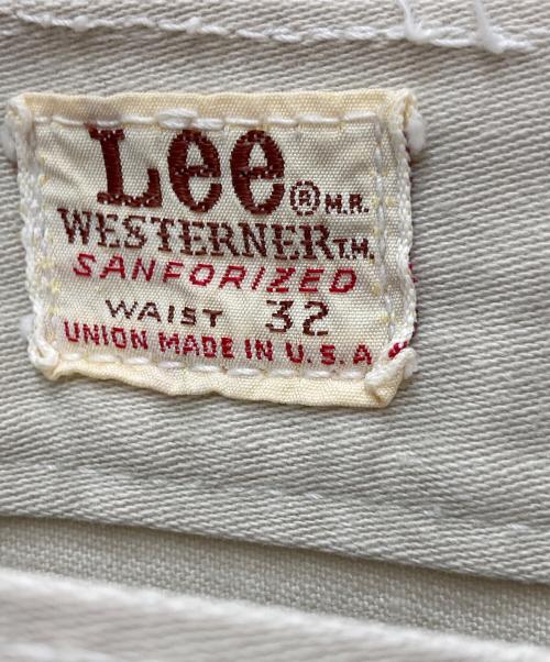 LEE（リー）LEE (リー) WESTERNER／トラウザーパンツ ベージュ サイズ:32の古着・服飾アイテム