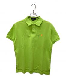 POLO RALPH LAUREN（ポロ・ラルフローレン）の古着「ポロシャツ」｜黄緑
