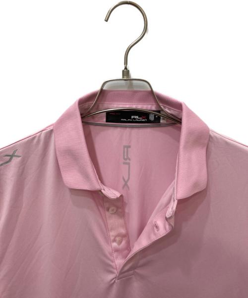 RLX RALPH LAUREN（アールエルエックスラルフローレン）RLX RALPH LAUREN (アールエルエックスラルフローレン) ポロシャツ ピンク サイズ:Mの古着・服飾アイテム