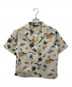 THE NORTH FACEザ ノース フェイス）の古着「S/S Aloha Vent Shirt」｜ベージュ