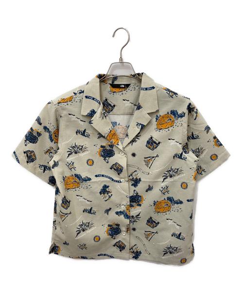 THE NORTH FACE（ザ ノース フェイス）THE NORTH FACE (ザ ノース フェイス) S/S Aloha Vent Shirt ベージュ サイズ:XLの古着・服飾アイテム