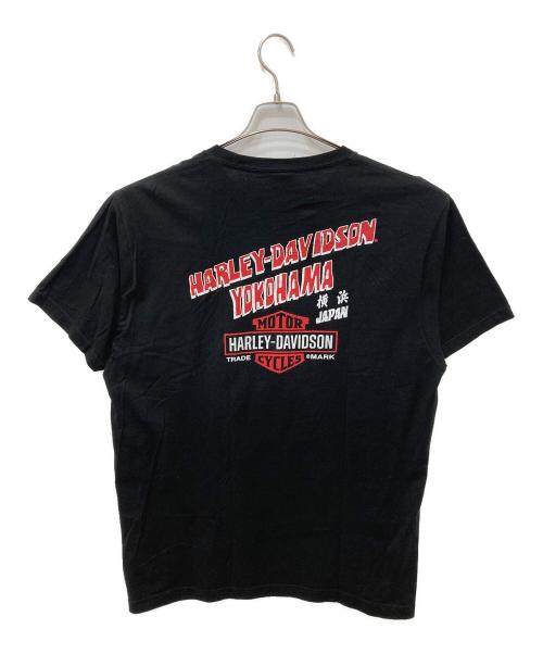 HARLEY-DAVIDSON（ハーレーダビッドソン）HARLEY-DAVIDSON (ハーレーダビッドソン) プリントTシャツ ブラック サイズ:XLの古着・服飾アイテム