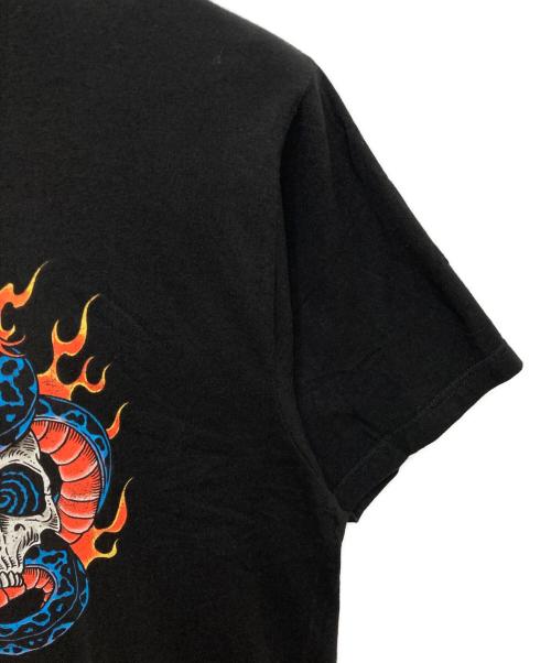 HARLEY-DAVIDSON（ハーレーダビッドソン）HARLEY-DAVIDSON (ハーレーダビッドソン) プリントTシャツ ブラック サイズ:XLの古着・服飾アイテム