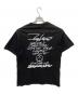 stussy (ステューシー) プリントTシャツ ブラック サイズ:L：6000円